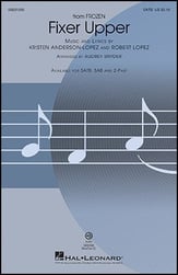 Fixer Upper SATB choral sheet music cover